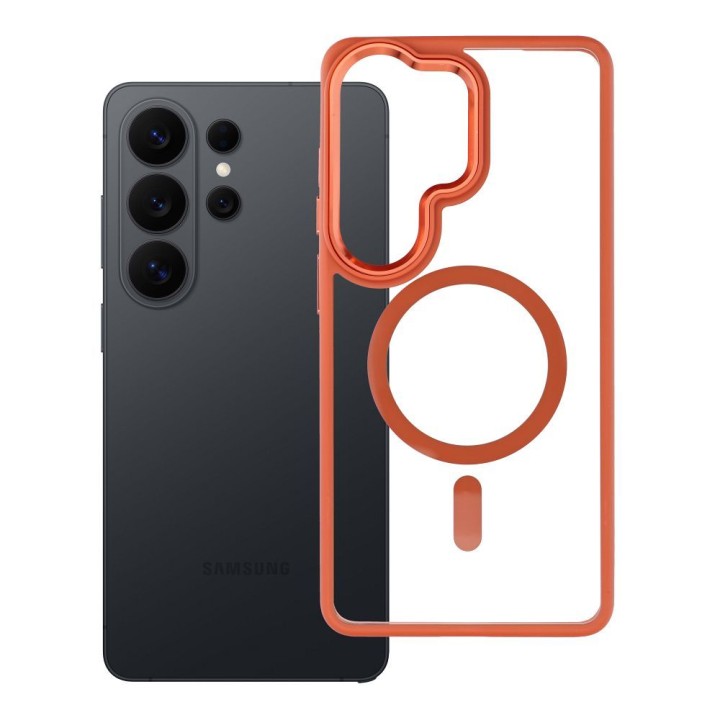 ROAR case MAG BUMPER compatible with Magsafe for SAMSUNG S26 Ultra orange