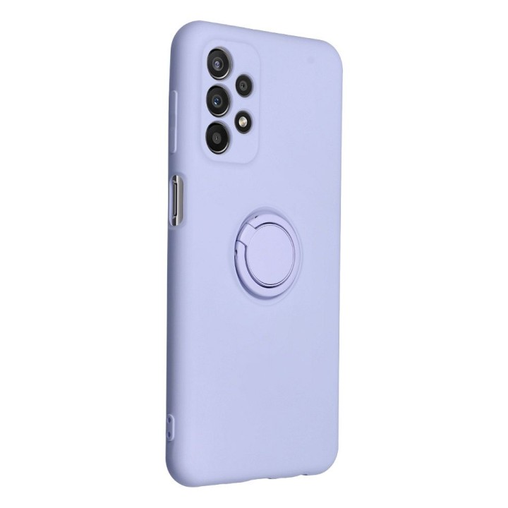 Чехол для Samsung A57 5G Silicone Ring фиолетовый