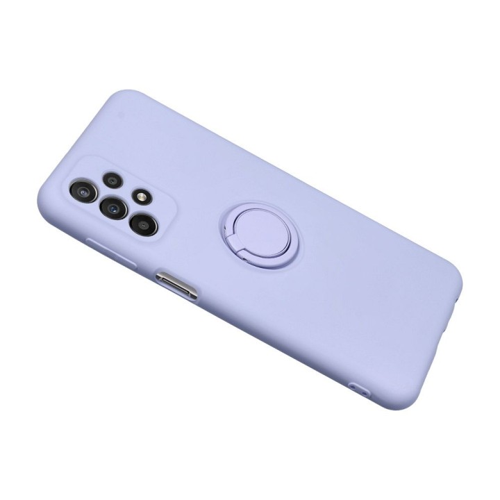 Чохол для Samsung A57 5G Silicone Ring фіолетовий