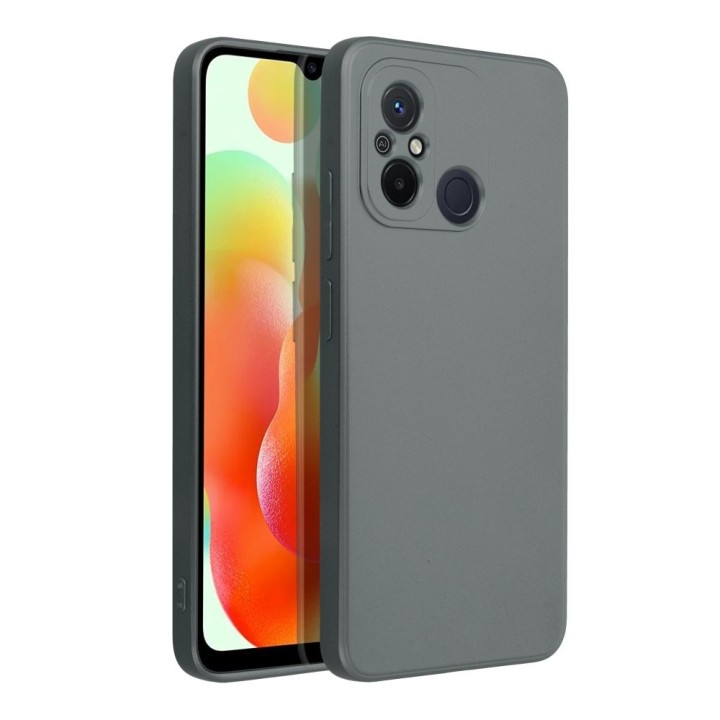 Чехол для Xiaomi Redmi 12C Metallic серый