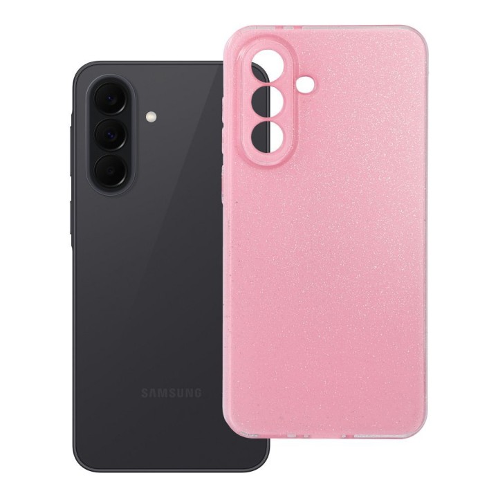 Etui na Samsung A37 5G Clear Case 2 mm Blink różowe