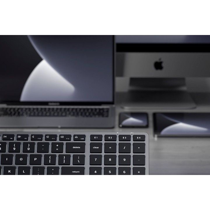 Wireless keyboard QWERTY Satechi Slim X2 ST-BTSX2M grey