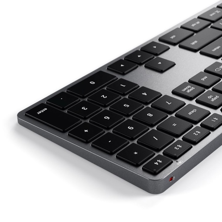 Klawiatura bezprzewodowa QWERTY Satechi Slim X3 ST-BTSX3M szara