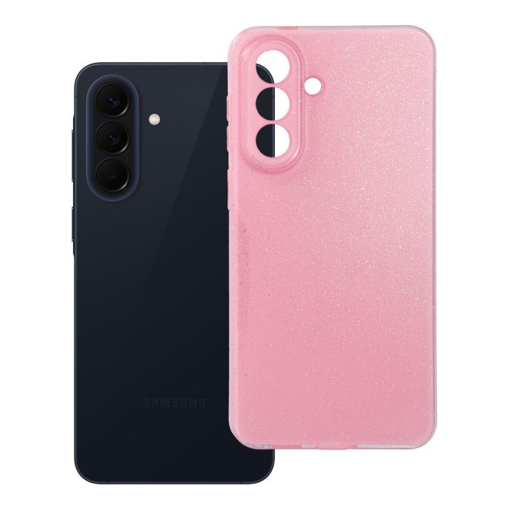 Case for Samsung A57 5G Clear Case 2 mm Blink pink