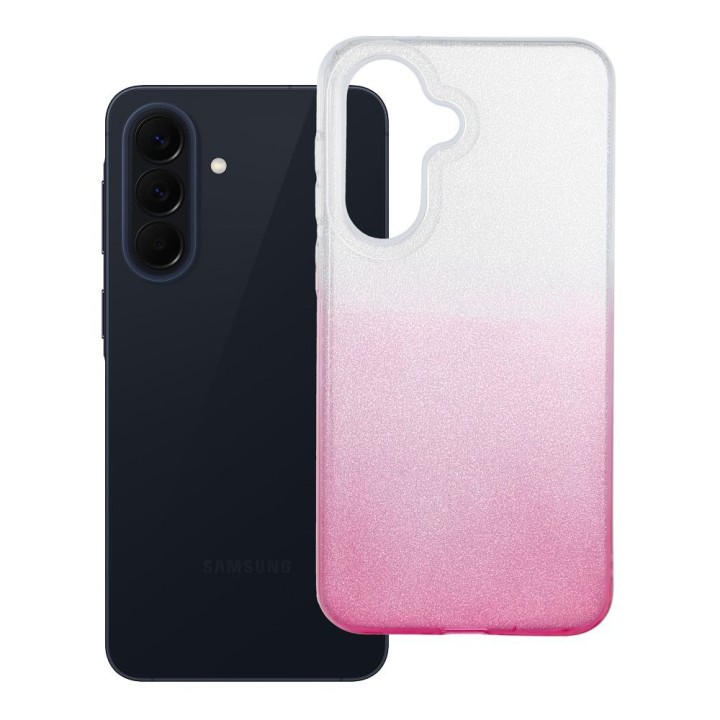 Case for Samsung A57 5G Shining transparent pink