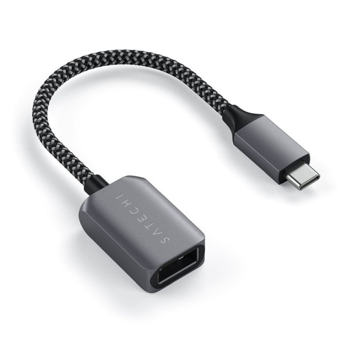 Адаптер USB C для USB A Satechi ST-UCATCM серый