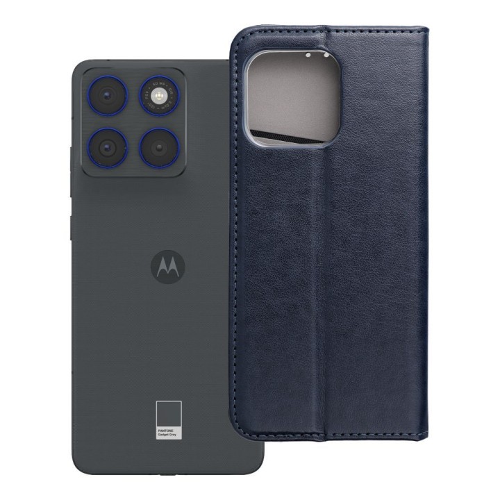 Flip case for Motorola EDGE 70 Smart Magneto navy blue