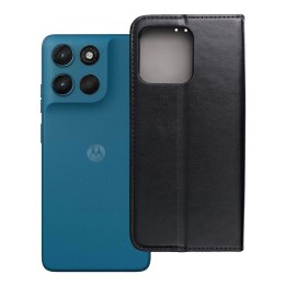 Чохол з клапаном для Motorola G57 Power Smart Magneto чорний