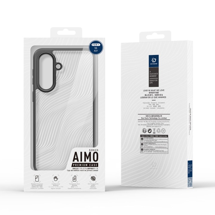 DUX DUCIS чохол AIMO для SAMSUNG A37 чорний