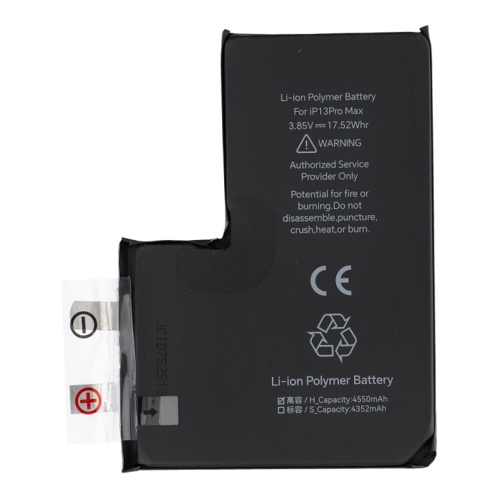 JCID Battery without BMS for iPhone 13 Pro Max (increased capacity)