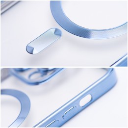 Чохол для iPhone 11 Electro Mag Cover сумісний з MagSafe синій