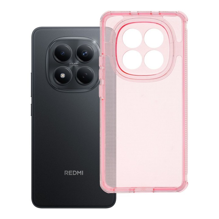 Чохол для Xiaomi Redmi Note 15 4G / 5G Matrix Clear пудрово-рожевий