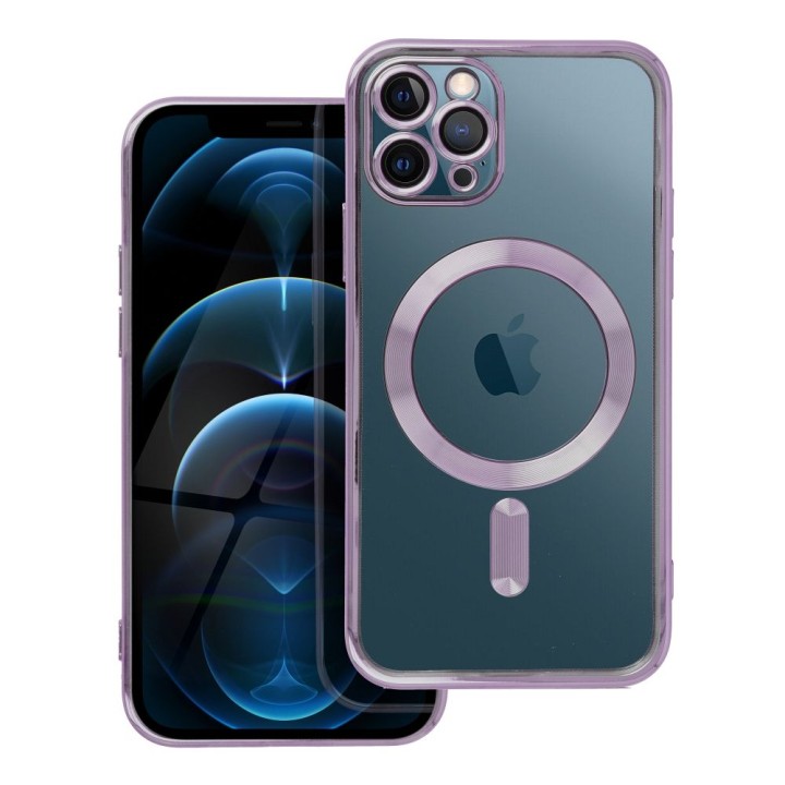 Чохол для iPhone 11 PRO Electro Mag Cover сумісний з MagSafe фіолетовий