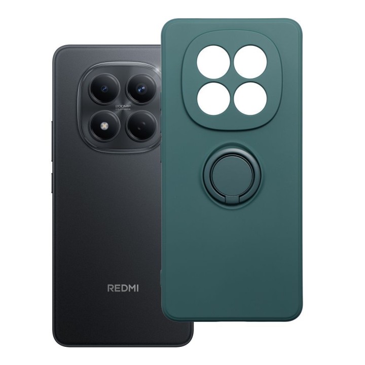 Чехол для Xiaomi Redmi Note 15 5G Silicone Ring зеленый