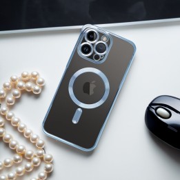 Etui na iPhone 11 PRO Electro Mag Cover zgodne z MagSafe niebieskie