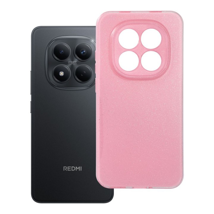 Чохол для Xiaomi Redmi Note 15 PRO 5G Clear Case 2 mm Blink рожевий