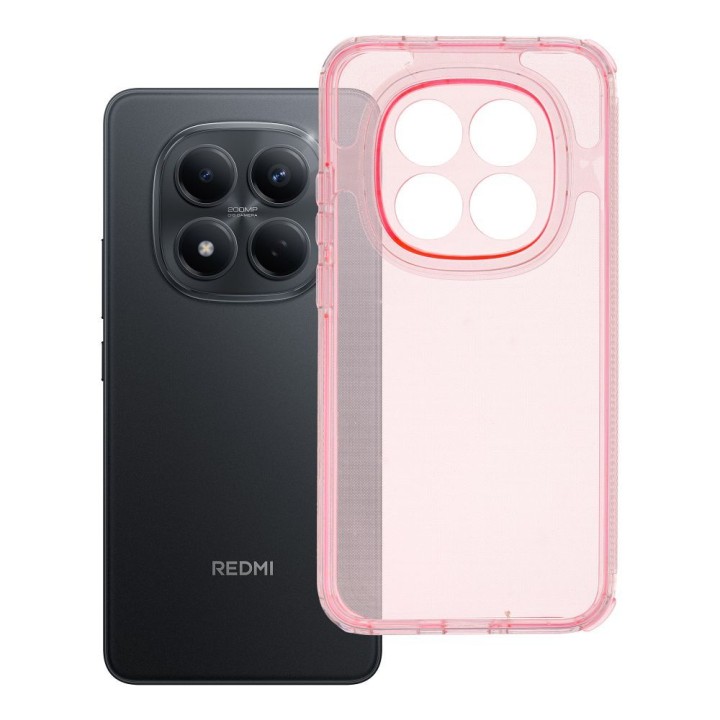 Case for Xiaomi Redmi Note 15 PRO 5G Matrix Clear powder pink