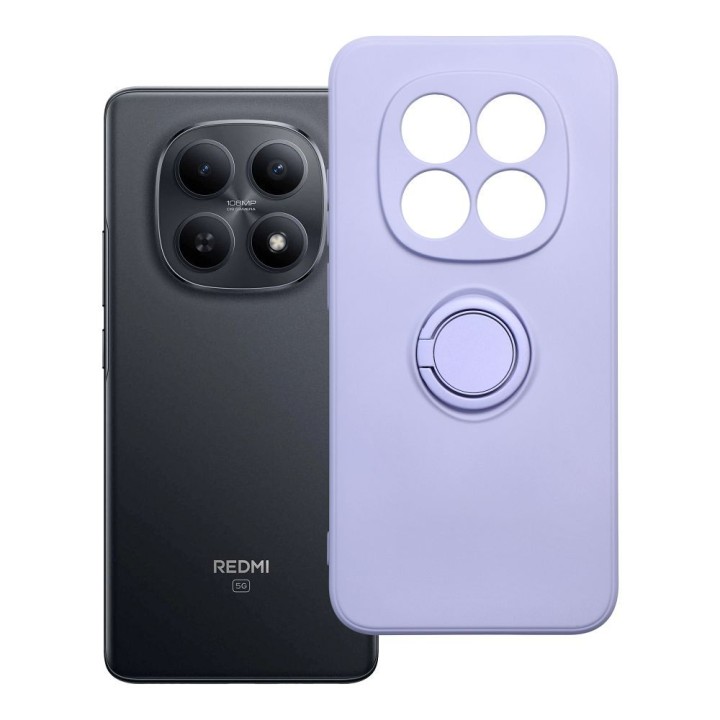 Etui na Xiaomi Redmi Note 15 PRO 5G Silicone Ring fioletowe