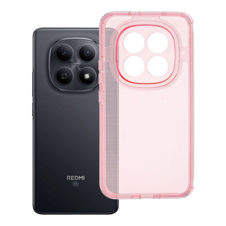 Case for Xiaomi Redmi Note 15 PRO PLUS 5G Matrix Clear powder pink