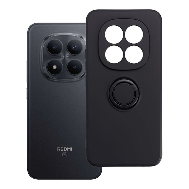 Чехол для Xiaomi Redmi Note 15 PRO PLUS 5G Silicone Ring черный