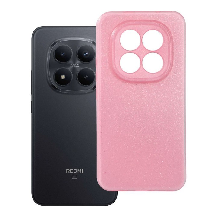 Etui na Xiaomi Redmi Note 15 PRO PLUS 5G Clear Case 2 mm Blink różowe