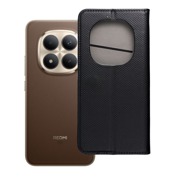 Etui z klapką na Xiaomi Redmi NOTE 15 PRO PLUS 5G Smart Case Book czarne