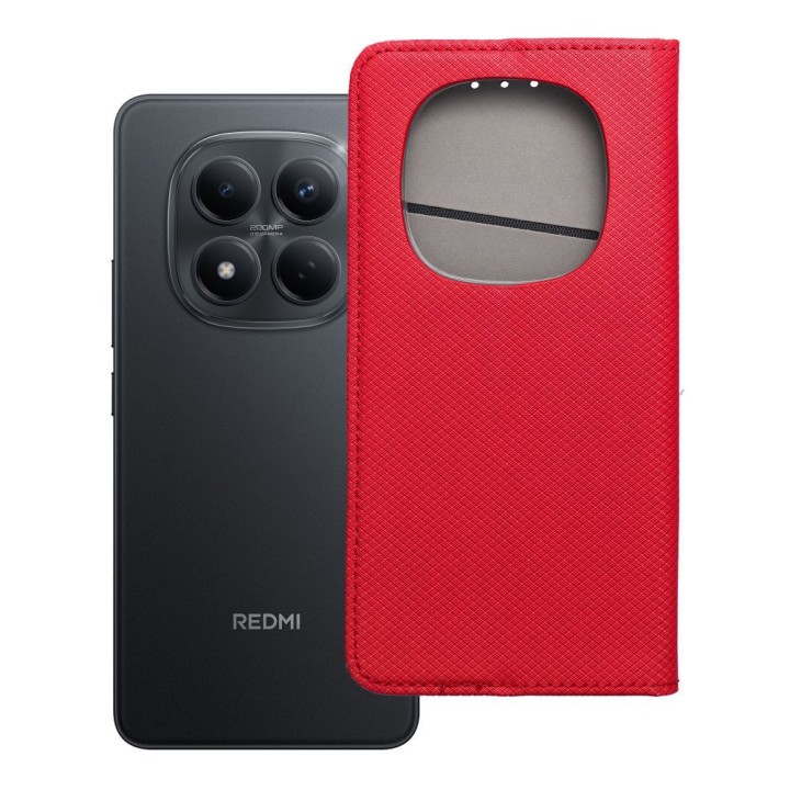Чохол з клапаном для Xiaomi Redmi NOTE 15 5G Smart Case Book червоний
