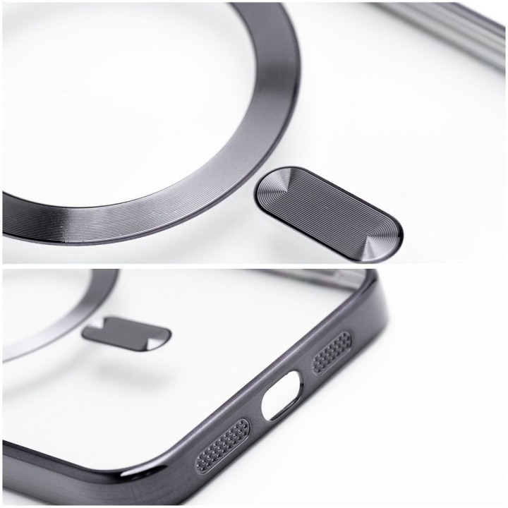 Case for iPhone 12 PRO Electro Mag Cover MagSafe compatible black
