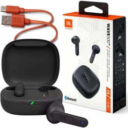 Беспроводные наушники вкладыши JBL TWS Wave 300 черные