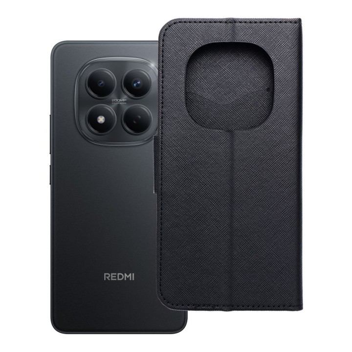 Чохол з клапаном для Xiaomi Redmi NOTE 15 PRO 5G Fancy Book чорний