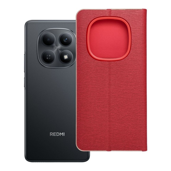 Flip case for Xiaomi Redmi NOTE 15 5G Luna Book Gold red