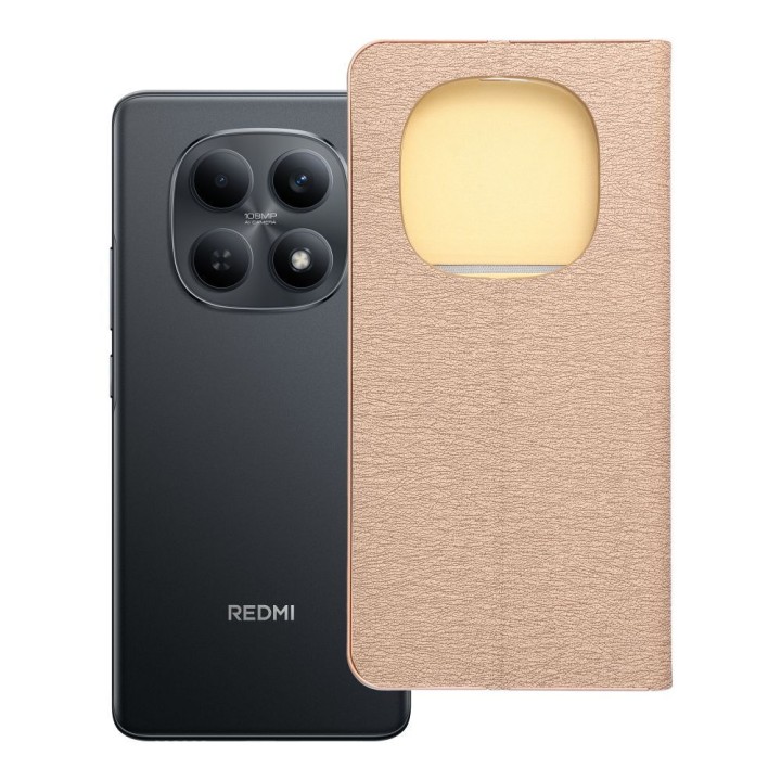 Flip case for Xiaomi Redmi NOTE 15 5G Luna Book Gold gold
