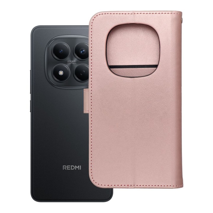 Etui z klapką na Xiaomi Redmi NOTE 15 PRO 5G Mezzo Book mandala złoto-różowe