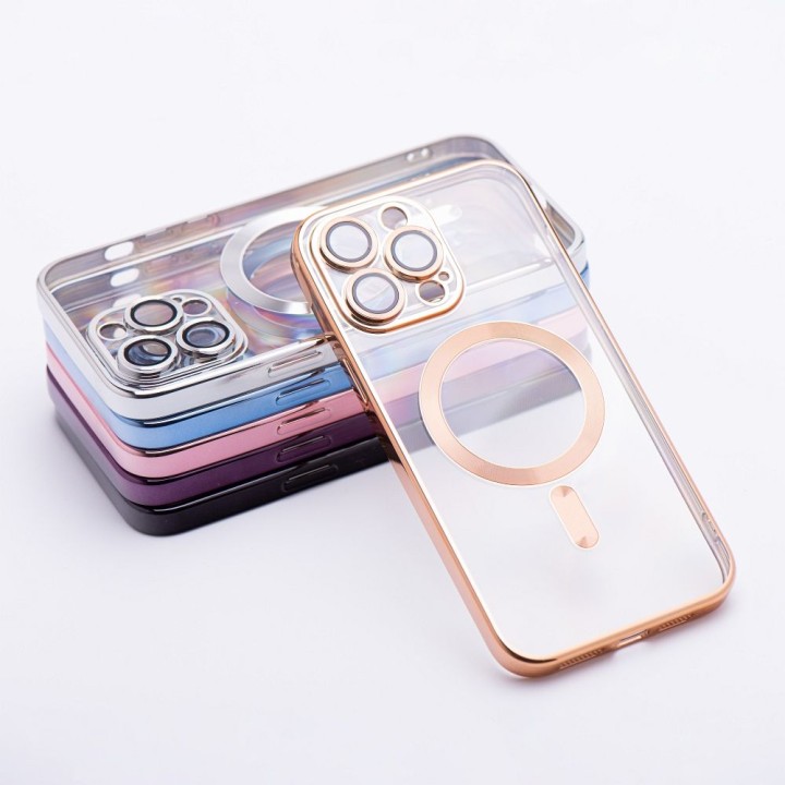 Чохол для iPhone 13 PRO Electro Mag Cover сумісний з MagSafe золотий