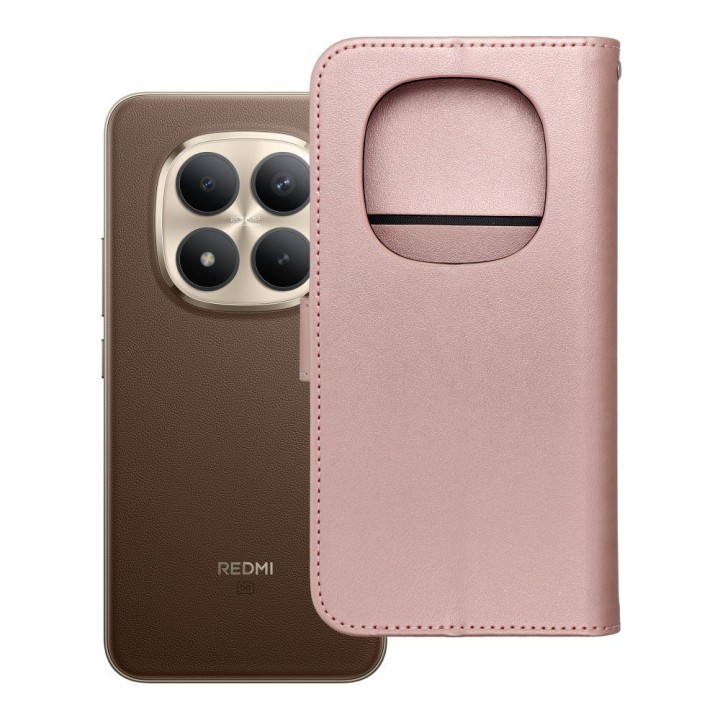 Чохол з клапаном для Xiaomi Redmi NOTE 15 PRO PLUS 5G Mezzo Book ловець снів рожеве золото