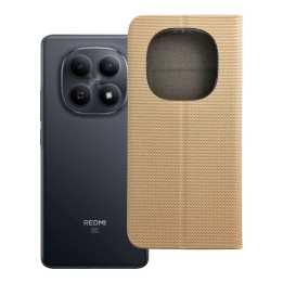 Чехол с клапаном для Xiaomi Redmi NOTE 15 5G Sensitive Book золотой