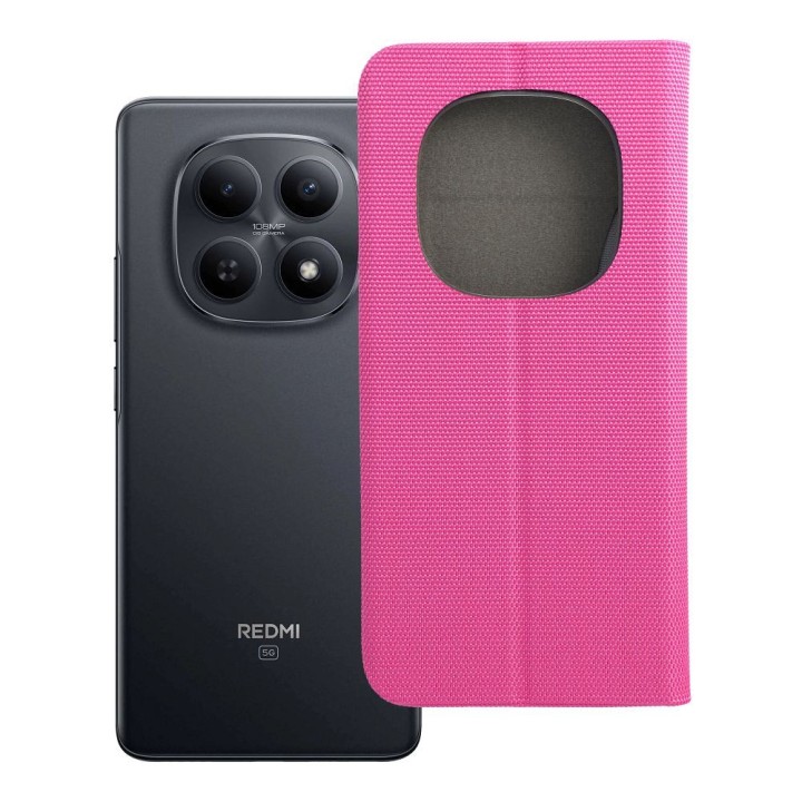 Flip case for Xiaomi Redmi NOTE 15 PRO PLUS 5G Sensitive Book pink