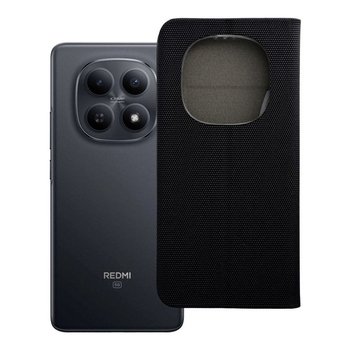 Flip case for Xiaomi Redmi NOTE 15 5G Sensitive Book black