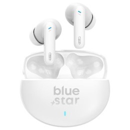 Wireless headphones in-ear Blue Star Zen ANC + ENC TX5 TWS white