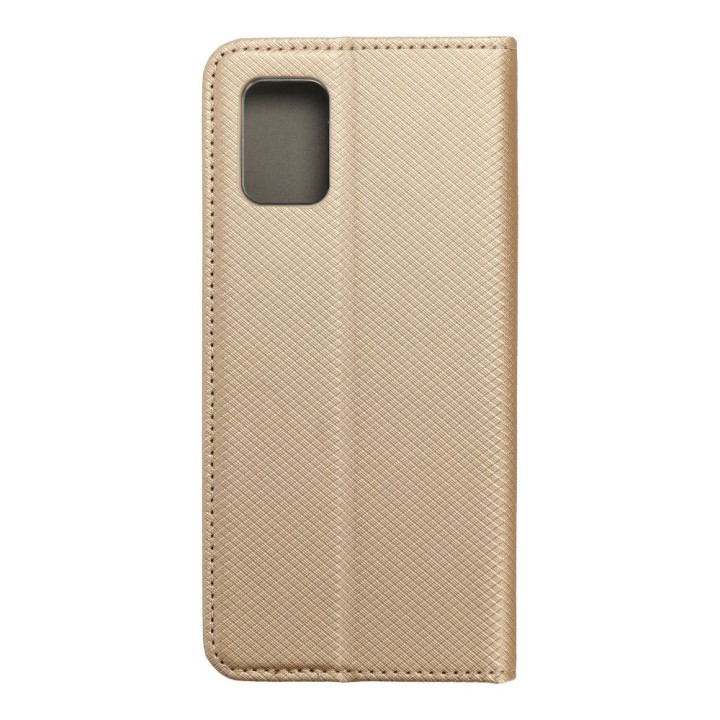 Чехол с клапаном для Samsung A51 5G Smart Case Book золотой