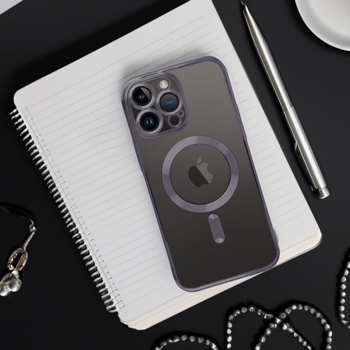 Case for iPhone 13 PRO Electro Mag Cover MagSafe compatible black