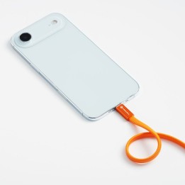 USB-C to USB-C cable Forcell F-Energy QC4.0 PD 3A 60W Cafule Flat 1,2 m CCFN23 orange