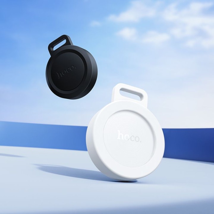 Tracker compatible with Apple Find My and Google Find My Device Hoco E101 white