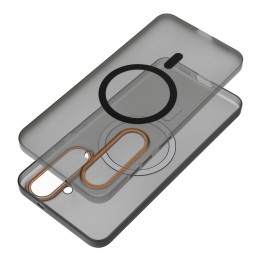 Чохол для Samsung A27 Go Orange сумісний з MagSafe чорний