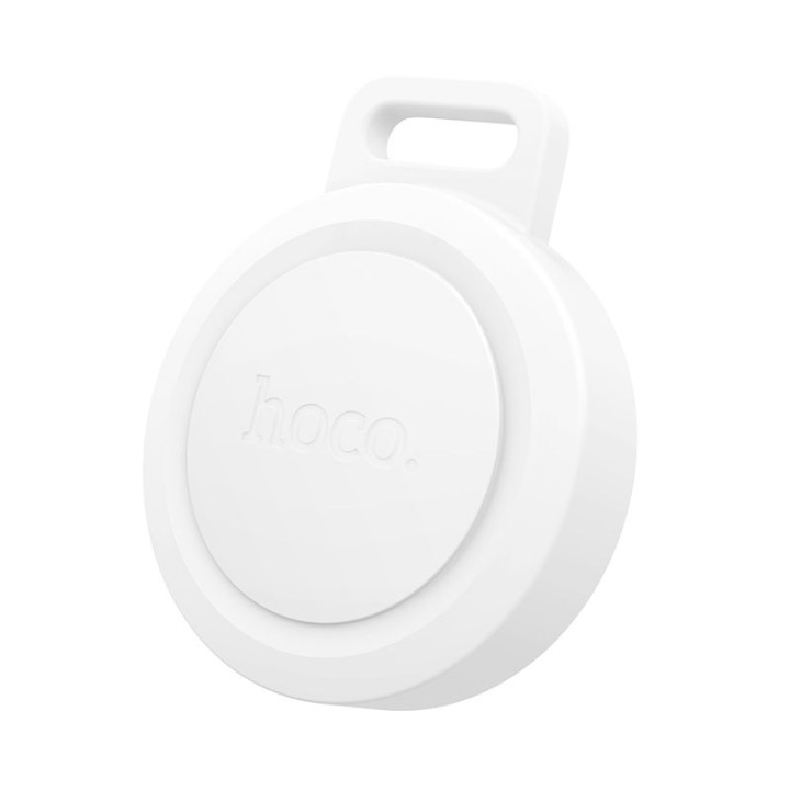 Трекер, сумісний із Apple Find My та Google Find My Device Hoco E101, білий