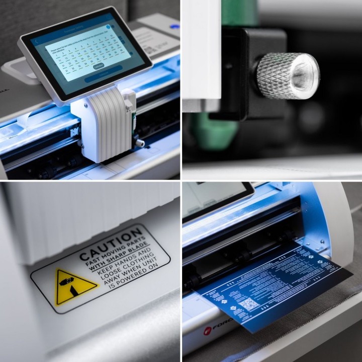 Inteligentny ploter 3 generation for film Forcell for ekrany LCD for 16" + aplikator white