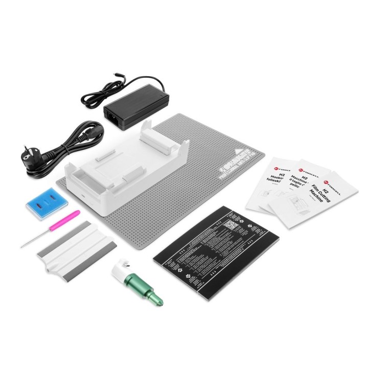 Inteligentny ploter 3 generation for film Forcell for ekrany LCD for 16" + aplikator white