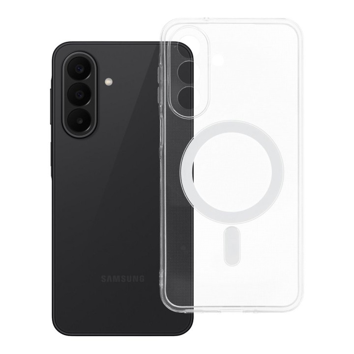 Case for Samsung A27 5G Clear Case 2 mm MagSafe compatible (camera protection) transparent