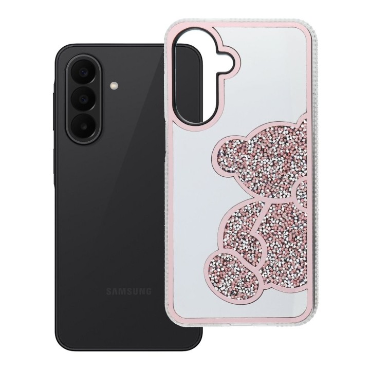 Case for Samsung A27 5G Teddy Bear pink