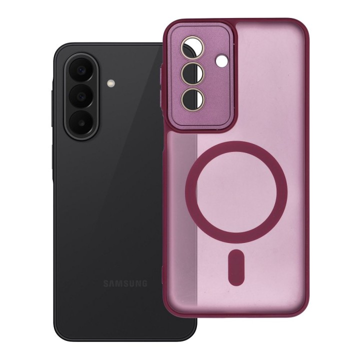 Case for Samsung A27 Variete Mag Cover compatible with MagSafe purple
